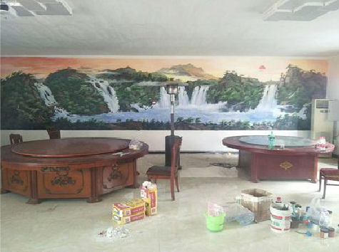 宜章墙绘-写实风景