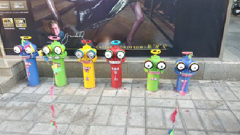 宜章商业区彩绘